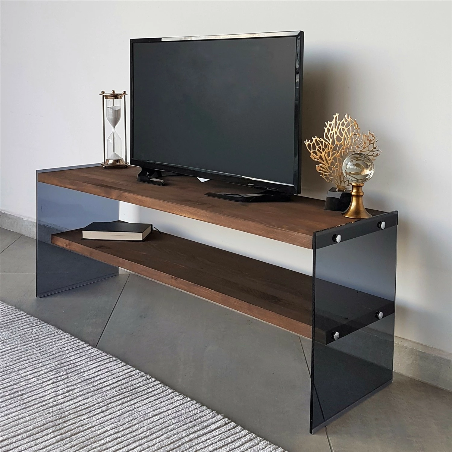 Set TV njësie Skye Decor, ngjyrë arre, TV102