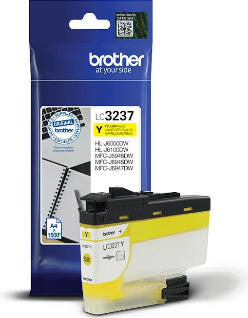 Toner Brother LC3237Y, 1500 faqe, Verdhë