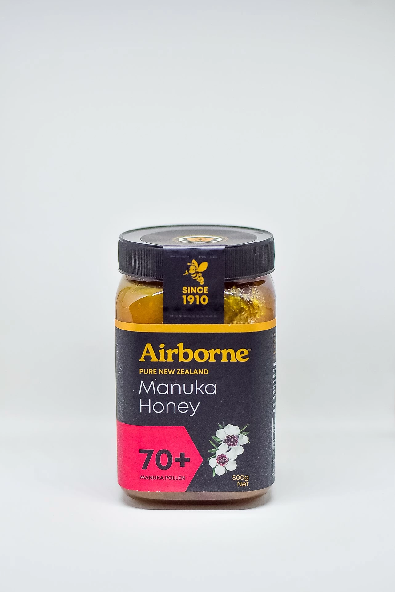 Mjalti Manuka Airborne 70+  HMF 1000 MGO 500 gr.