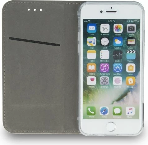 Mbështjellës flip HAVANA Havana Premium 13403 për iPhone 13 Mini, PU lëkurë, me magnet, stand dhe xhep karte, i gjelbër