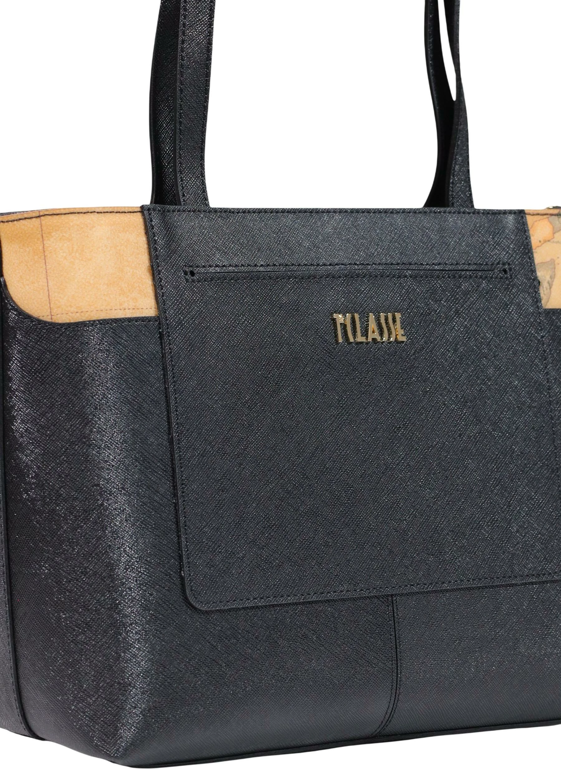Çantë shopper Alviero Martini Prima Classe L LF73 9407 për femra, e zezë