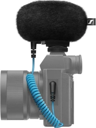 Mikrofon kondensator Sennheiser MKE 200, supercardioid, i zi