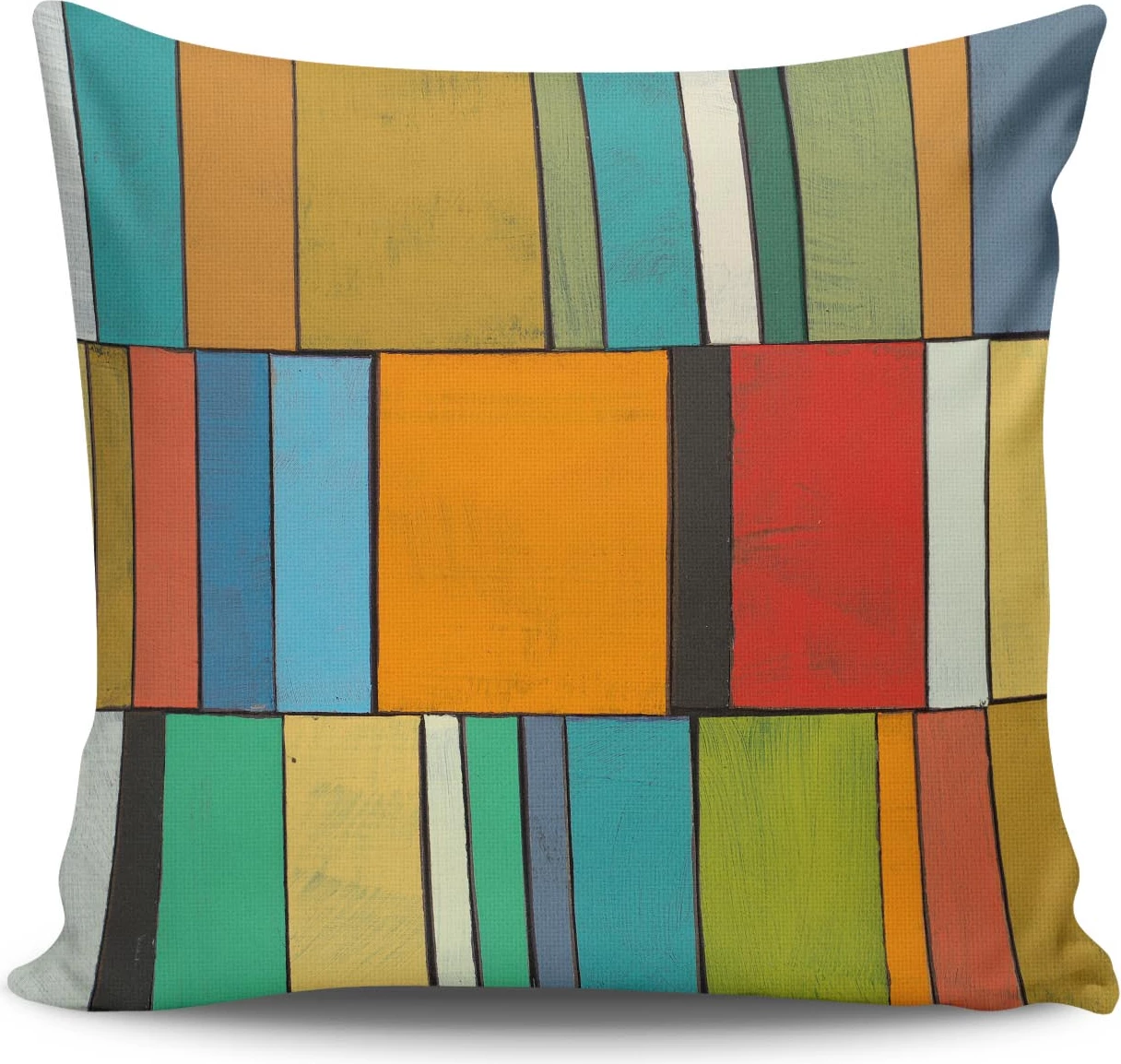 Jastëk dekorativ Aberto Design, NKRLNT-064, shumëngjyrësh, 43x43cm