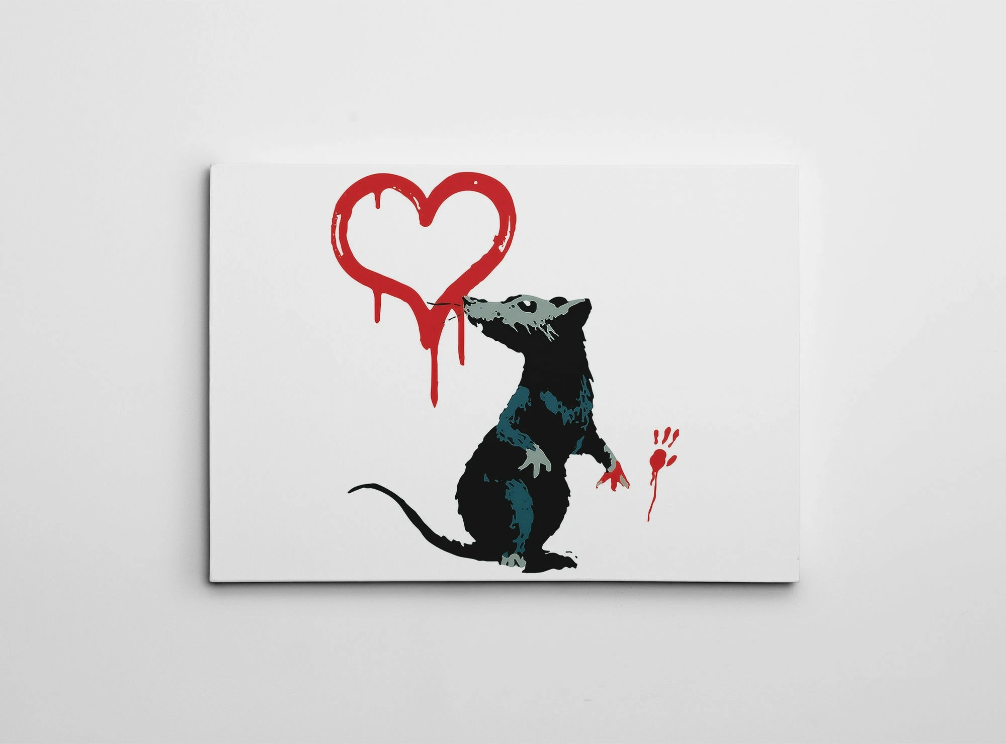 Pikturë dekorative në kanavacë, Banksy, WY129, 50x70cm