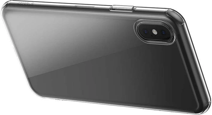 Mbështjellës Baseus Simple për iPhone XS Max, transparent