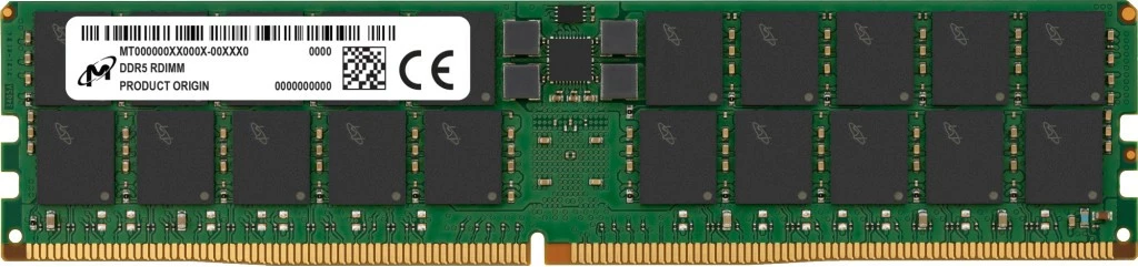 RAM Memorje Crucial REG 64GB DDR5 5600MHz ECC 288-pin DIMM