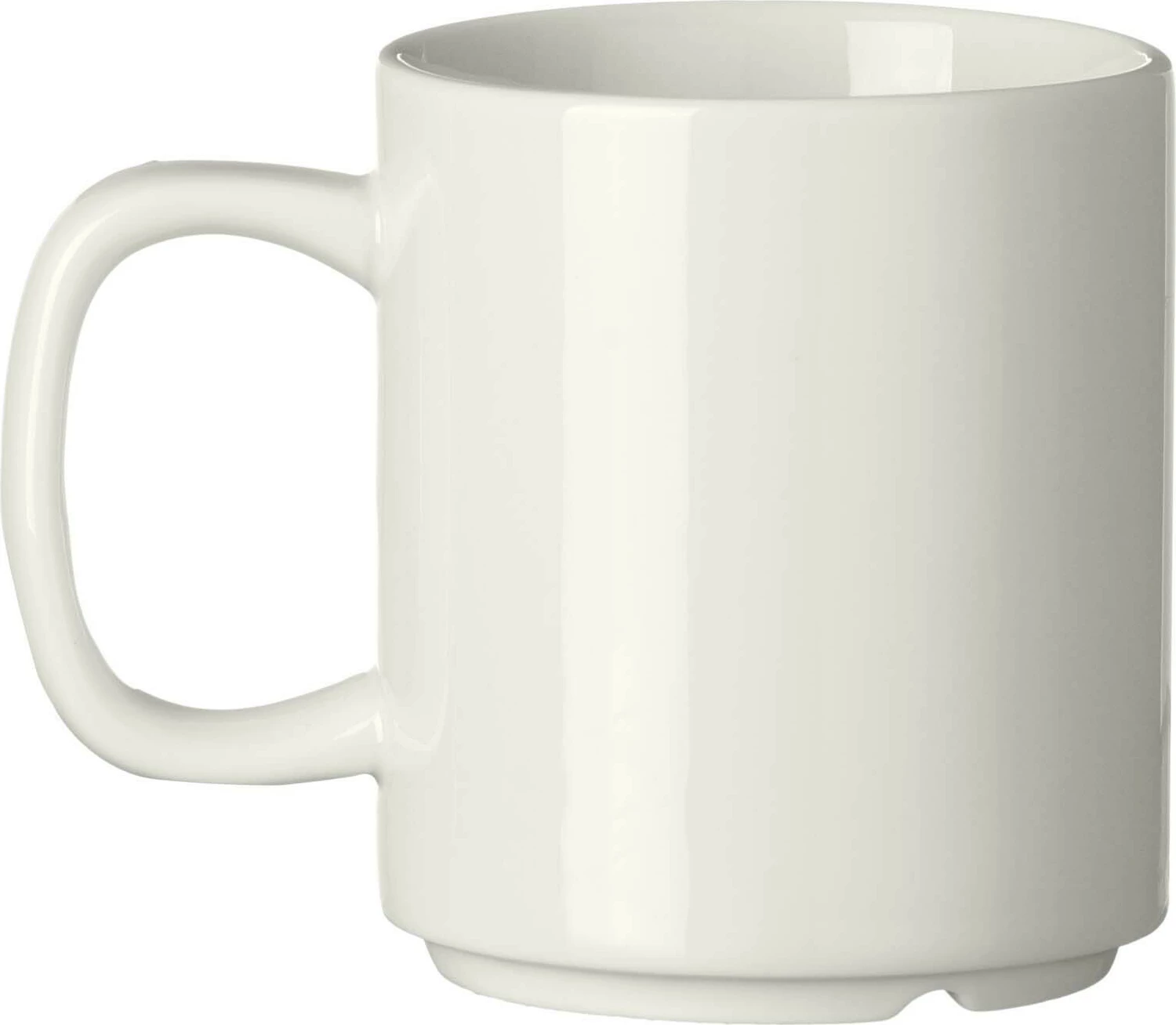 Kupa e stivueshme Fine Dine Pure Crema 300 ml, krem, set 6 copë