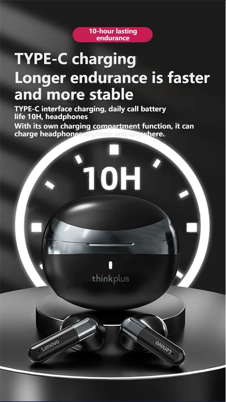 Dëgjuese Lenovo LP11, të zeza
