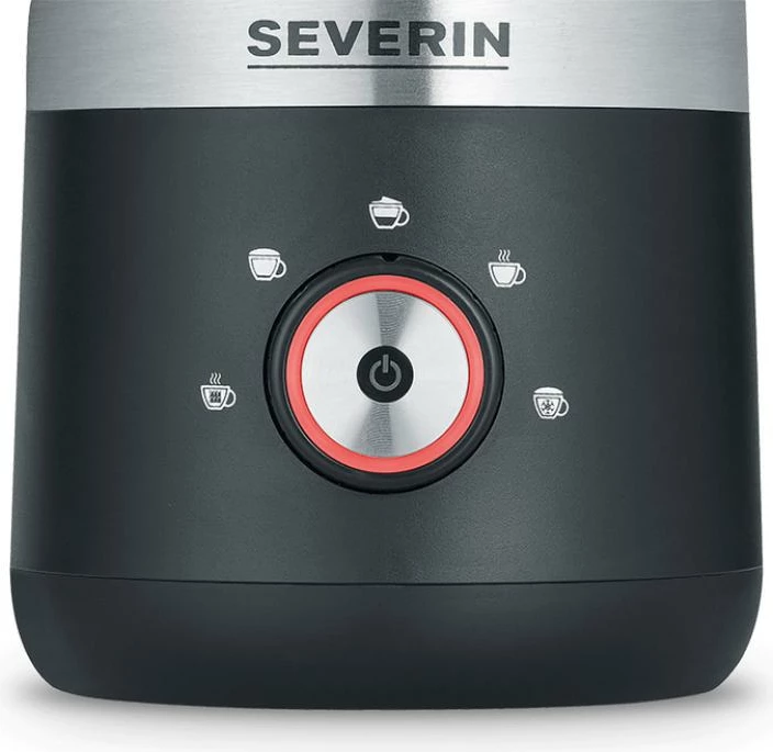 Shkumues qumështi, Severin SM 3588, inoks, elektrik, ngjyrë e zezë