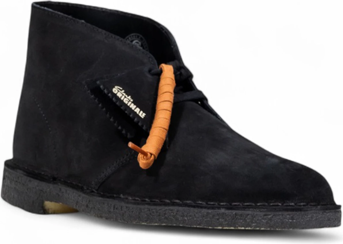 Çizme për meshkuj Clarks Desert Boot 26155480, të zeza [Ngjyra: 46]