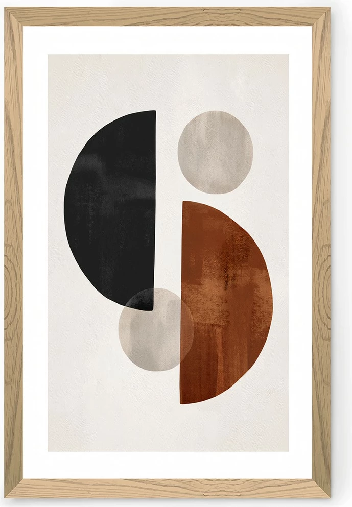 Pikturë dekorative, Wallity, Tekhammdf63, shumëngjyrëshe, 33x48cm