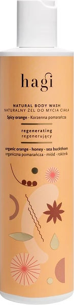 Xhel për larje trupi për femra Hagi Orange Spicy 300ml
