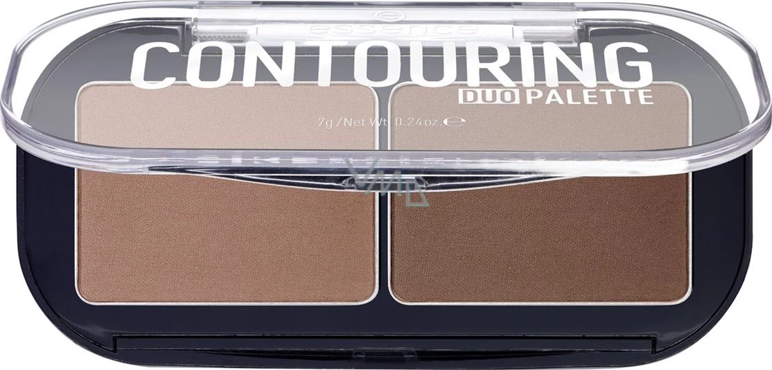 Konturë e thatë Essence Contoruing Duo Palette, 20 Darker Skin, 7g
