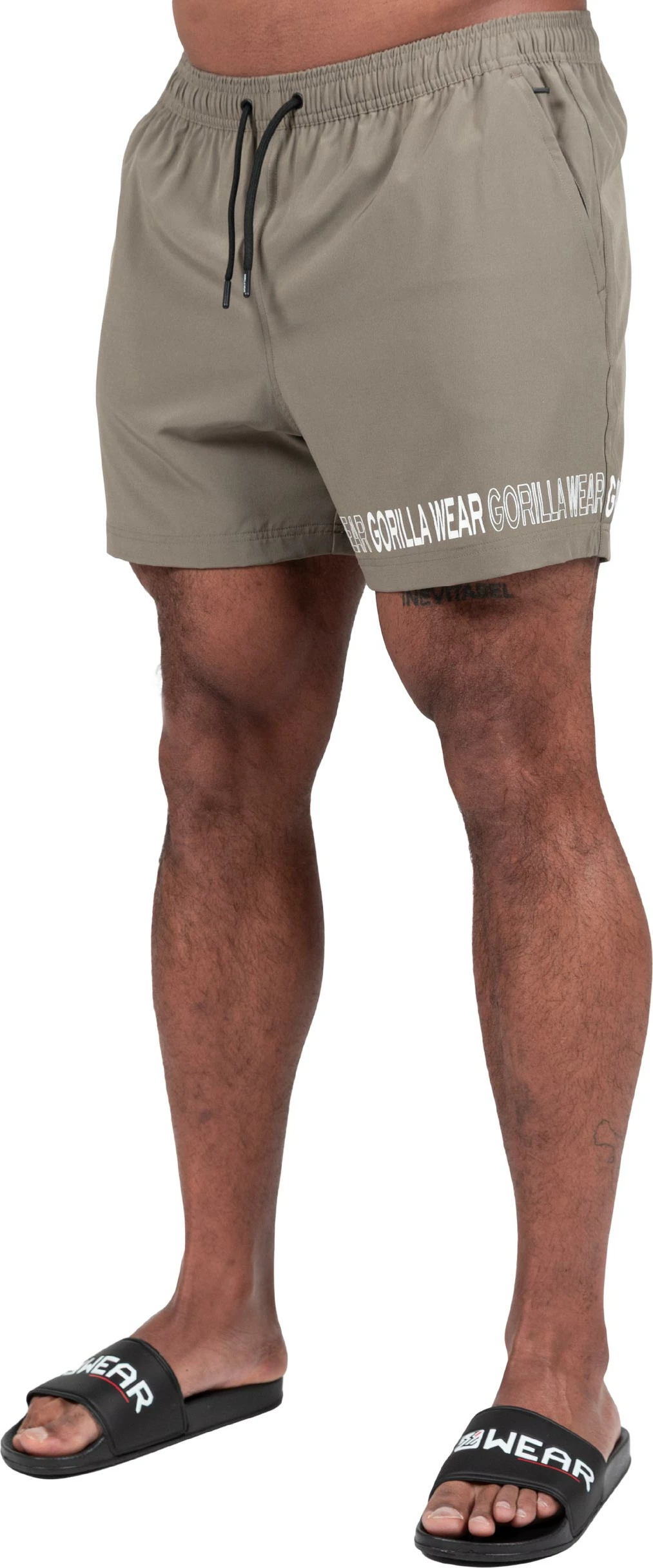 Pantallona të shkurtra noti Otis - Jeshile ushtarake