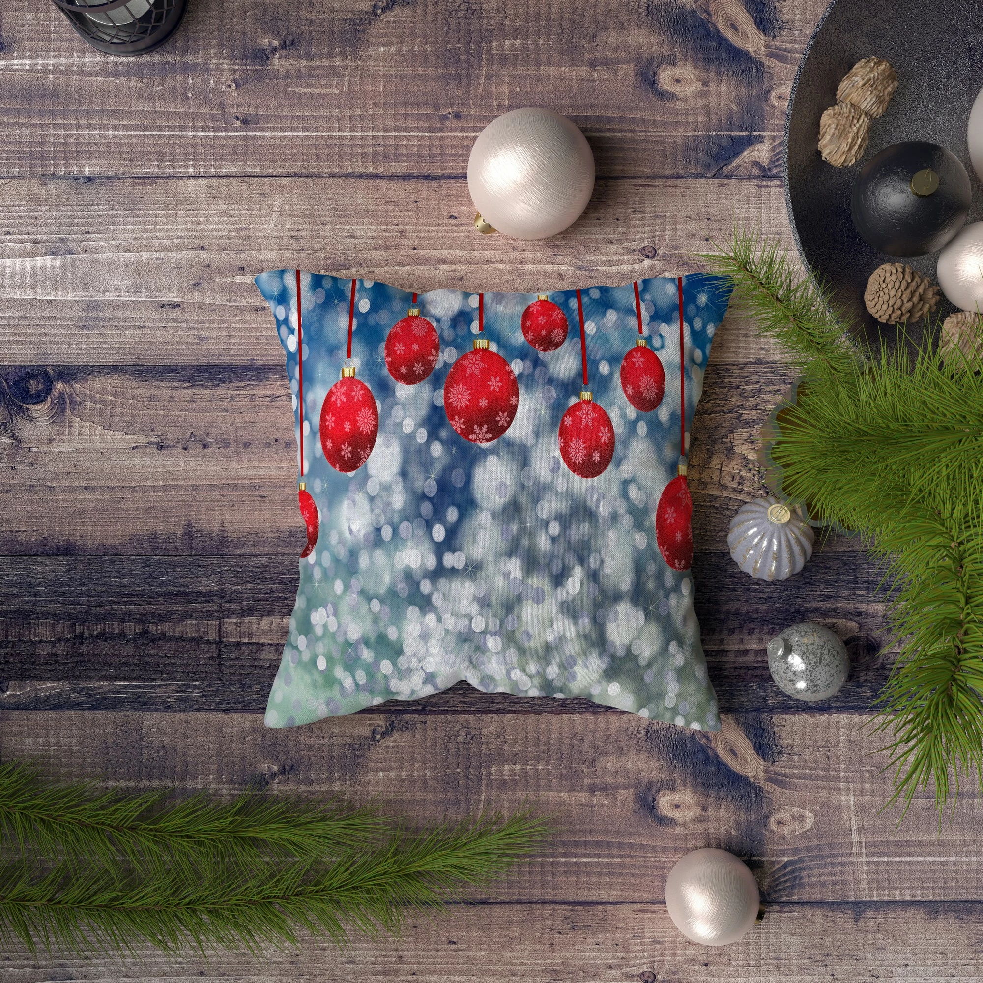 Jastëkë dekorativ Aberto Design, NYXMAS026, shumëngjyrësh, 43x43cm