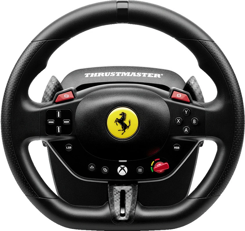 Volan për lojëra Thrustmaster T98 Ferrari 296 GTS, me pedale, PC/Xbox, 240°, i zi