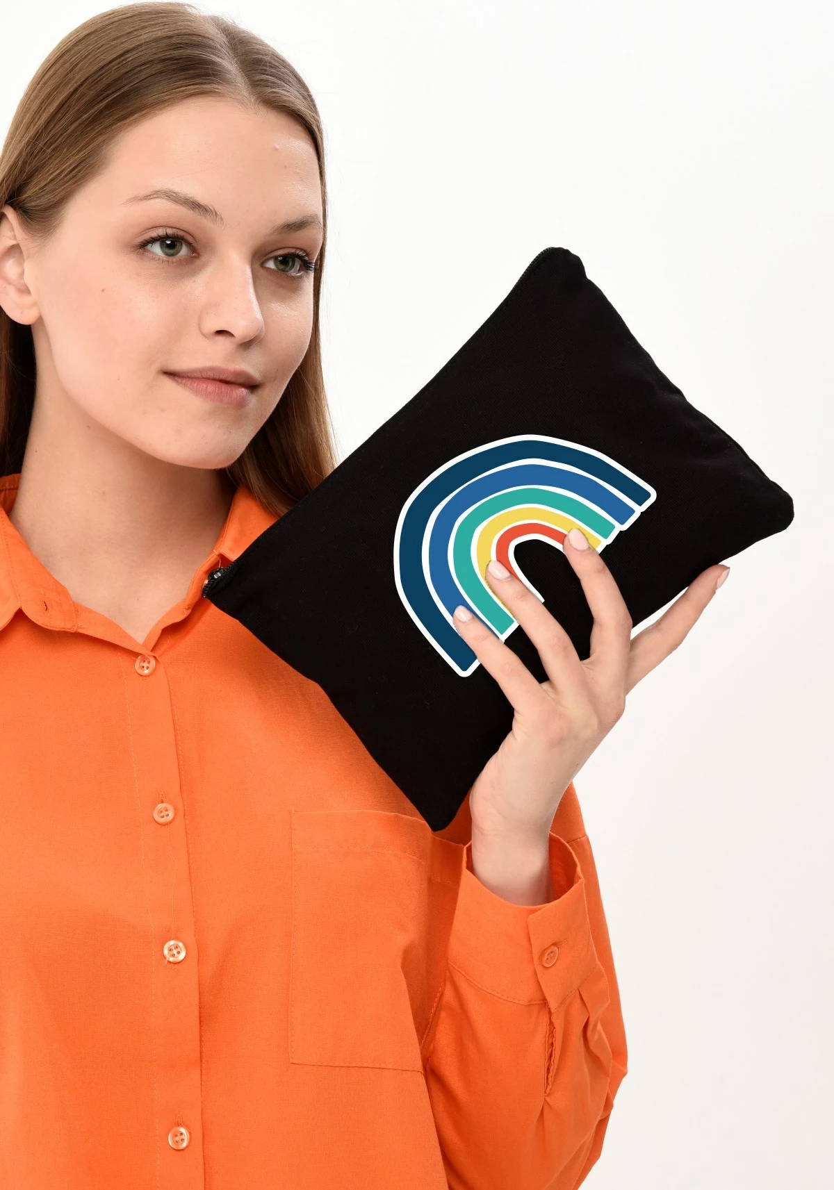 Çantë make-up Zoozie Bags, e zezë, 25x18cm