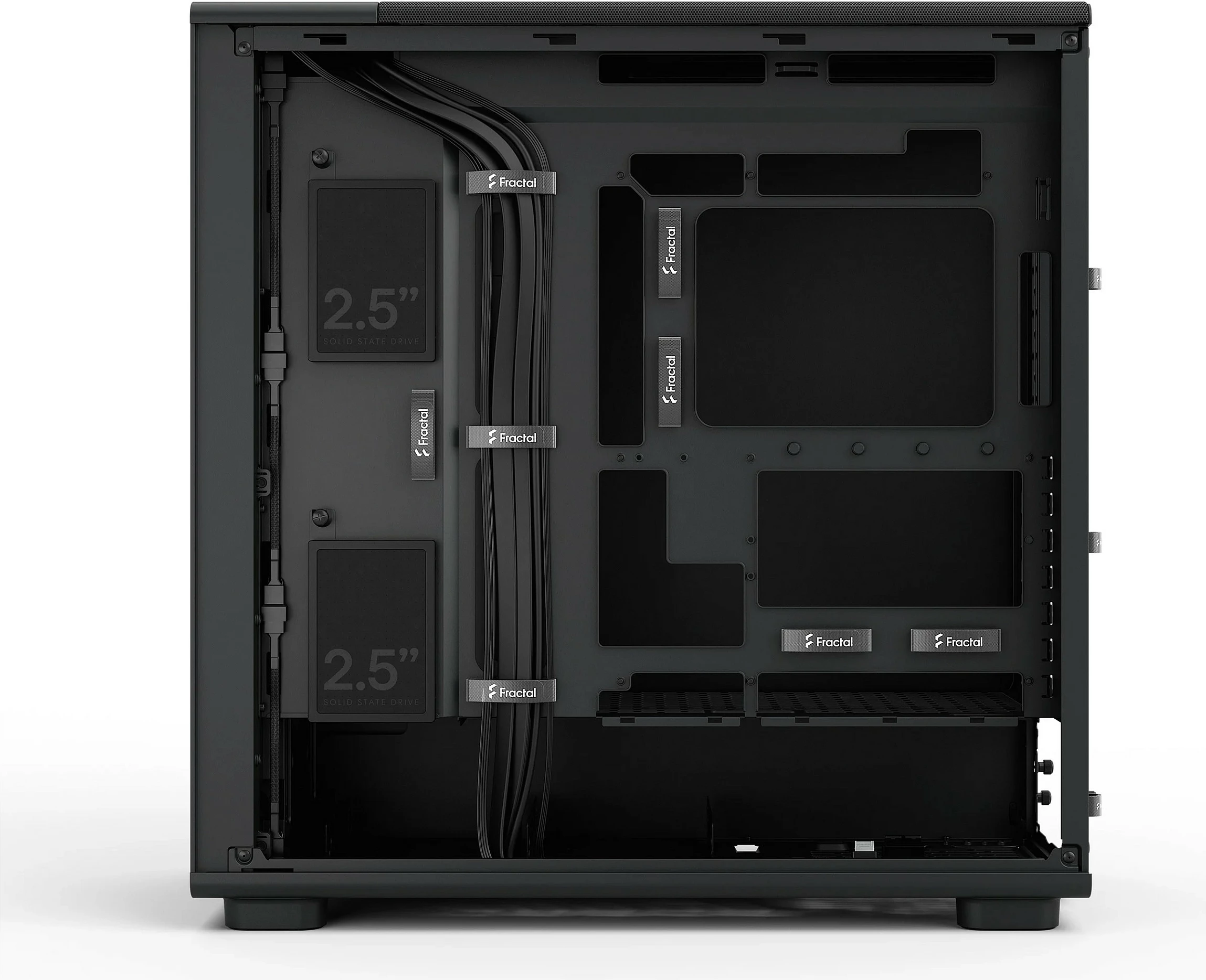 Kasë Fractal Design Epoch XL, Tower ATX/EATX/ITX/micro ATX, 3x140mm fan, e zezë