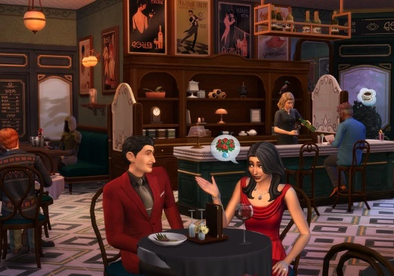 The Sims 4: Cozy Bistro Kit DLC Global