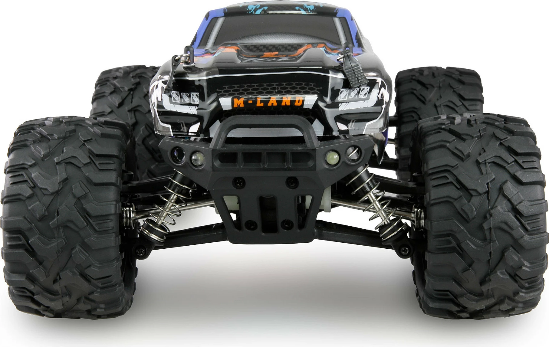 Monstertruck me telekomandë AMEWI M-Land, 1:16, 4WD, 48 km/h, RTR, blu