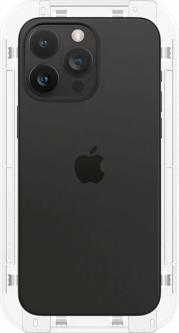 Xham mbrojtës ekrani Spigen Glass tR EZ Fit AGL06872 për iPhone 15 Pro Max, transparent, 2 copë