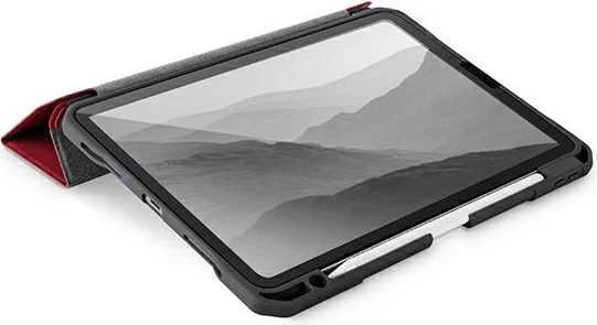 Mbështjellës UNIQ Trexa për iPad Pro 11" 2021/2020, me kapak magnetik dhe mbajtëse, Kuq