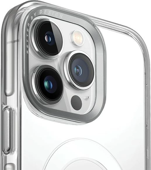 Mbështjellës UNIQ Calio Magclick Charging për iPhone 15 Pro, transparent