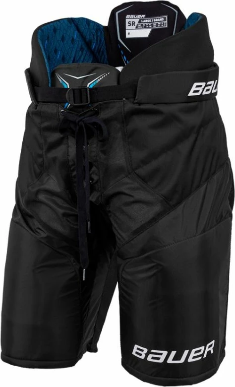 Pantallona hockey Bauer për meshkuj, të zeza