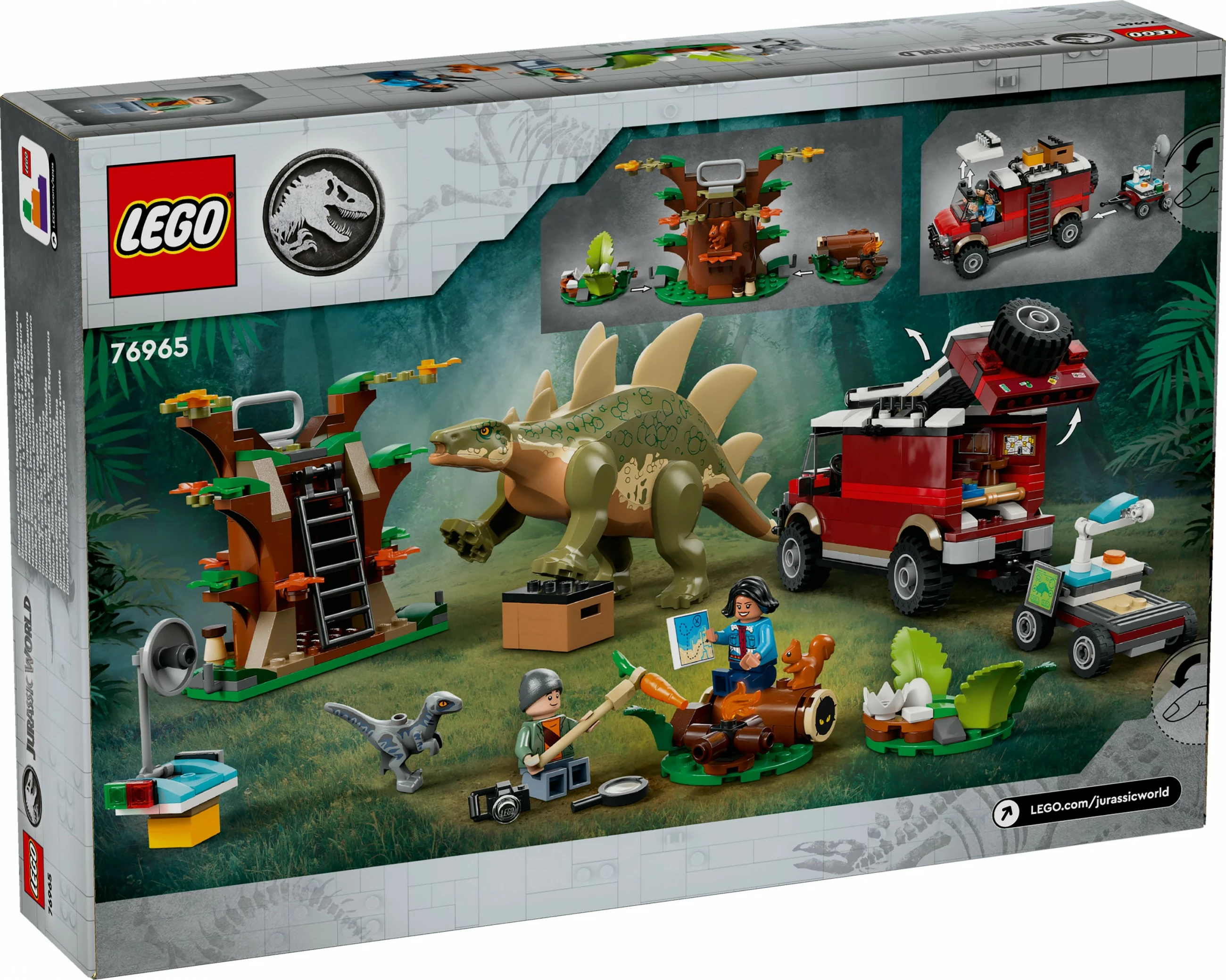 Set ndërtimi LEGO Jurassic World 76965, 420 pjesë, multikolor