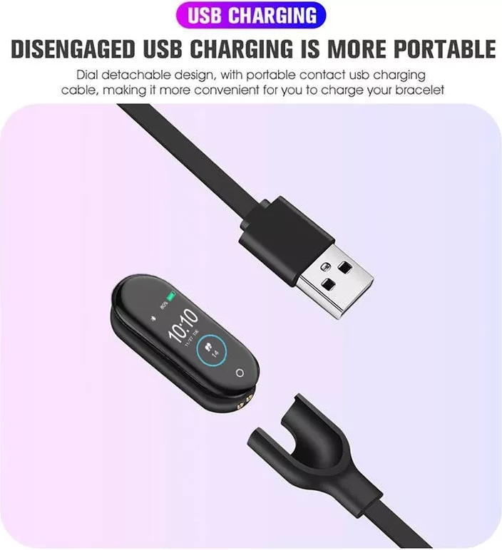 Orë e mençur M4 IOS & Android, e kuqe