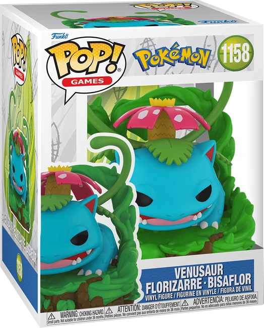 Figurinë koleksionuese Funko POP Premium Pokémon Venusaur