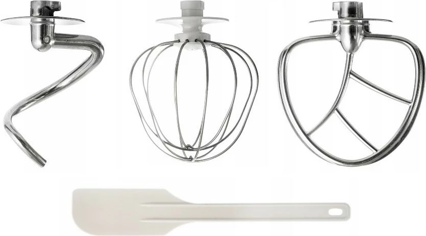 Mikser planetar Feel-Maestro MR-560, 4L, 1000W, Bardhë/Gri