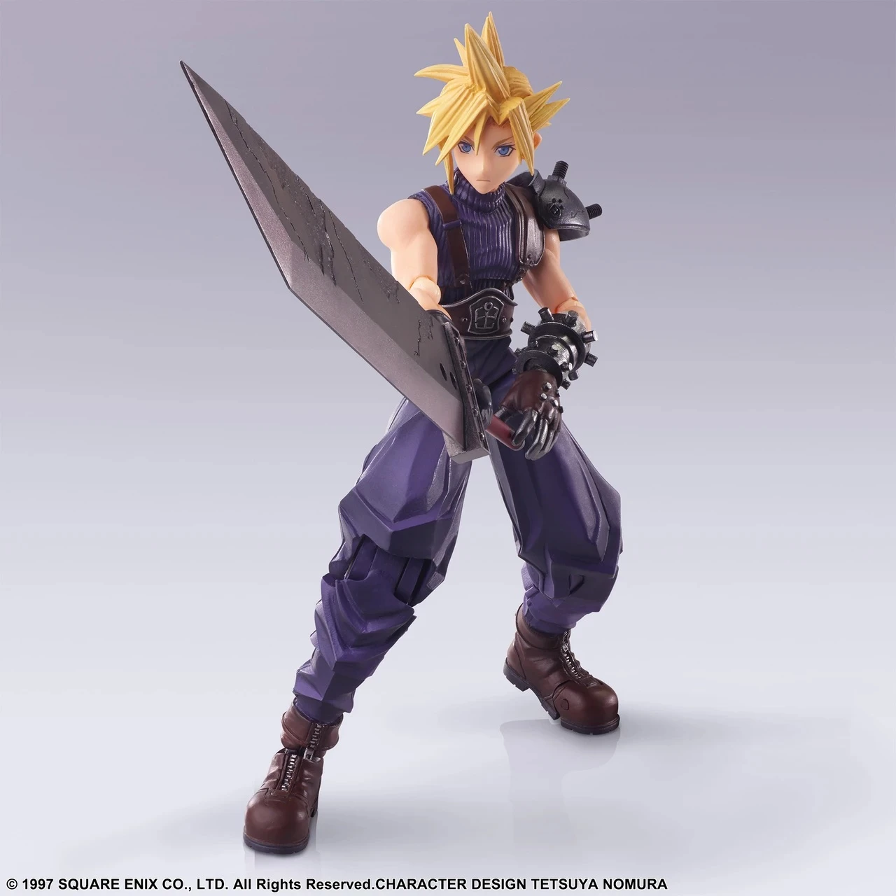 Figurinë aksion koleksionuese Square Enix Bring Arts Cloud Strife Final Fantasy VII Digital Plus Edition 15.2 cm