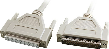 Kabllo seriale EFB Elektronik DB-37 F në DB-37 M, bezhë
