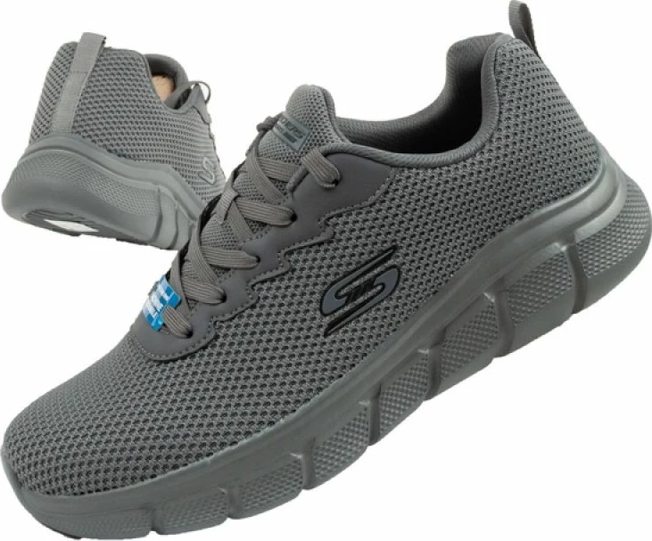 Atlete për meshkuj Skechers, gri