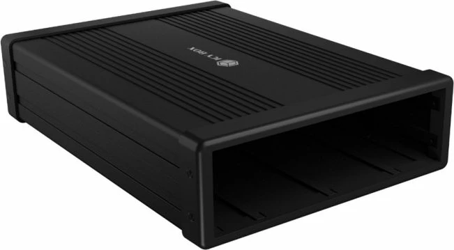Kasë e jashtme për DVD/Blu-ray 5.25" SATA ICYBOX IB-525-U3, USB 3.2 Gen 1 (USB-C/USB-A), e zezë