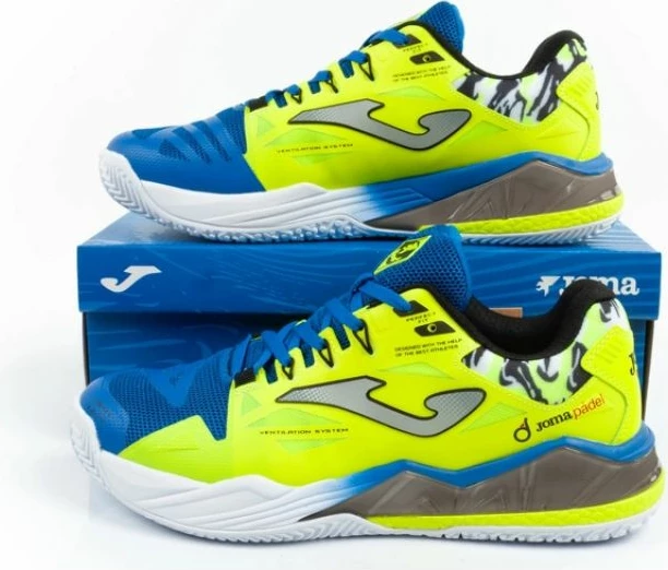 Atlete për meshkuj Joma, blu dhe të verdha [Madhësia: 40]
