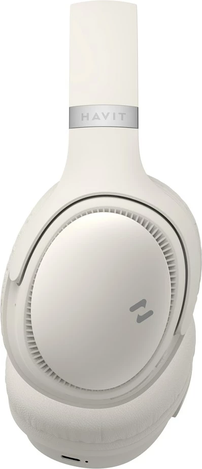 Kufje HAVIT H630BT, bluetooth 5.3, me mikrofon, Bezhe