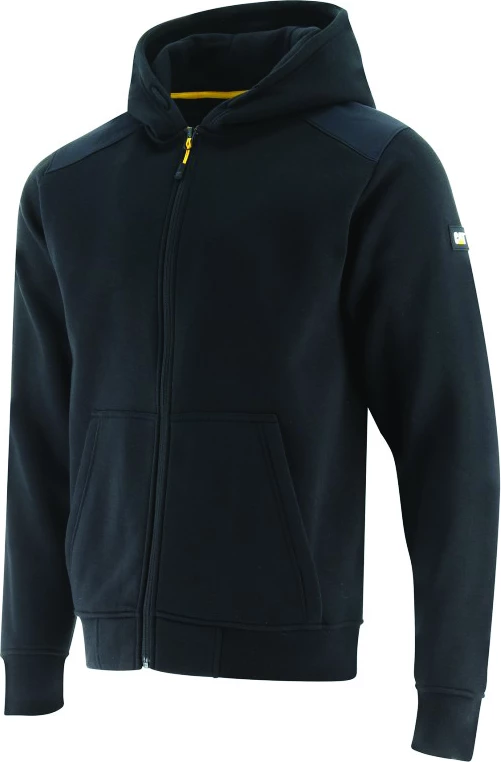 Hoodie meshkuj CAT 1910158, me kapuç, fleece, M, gri