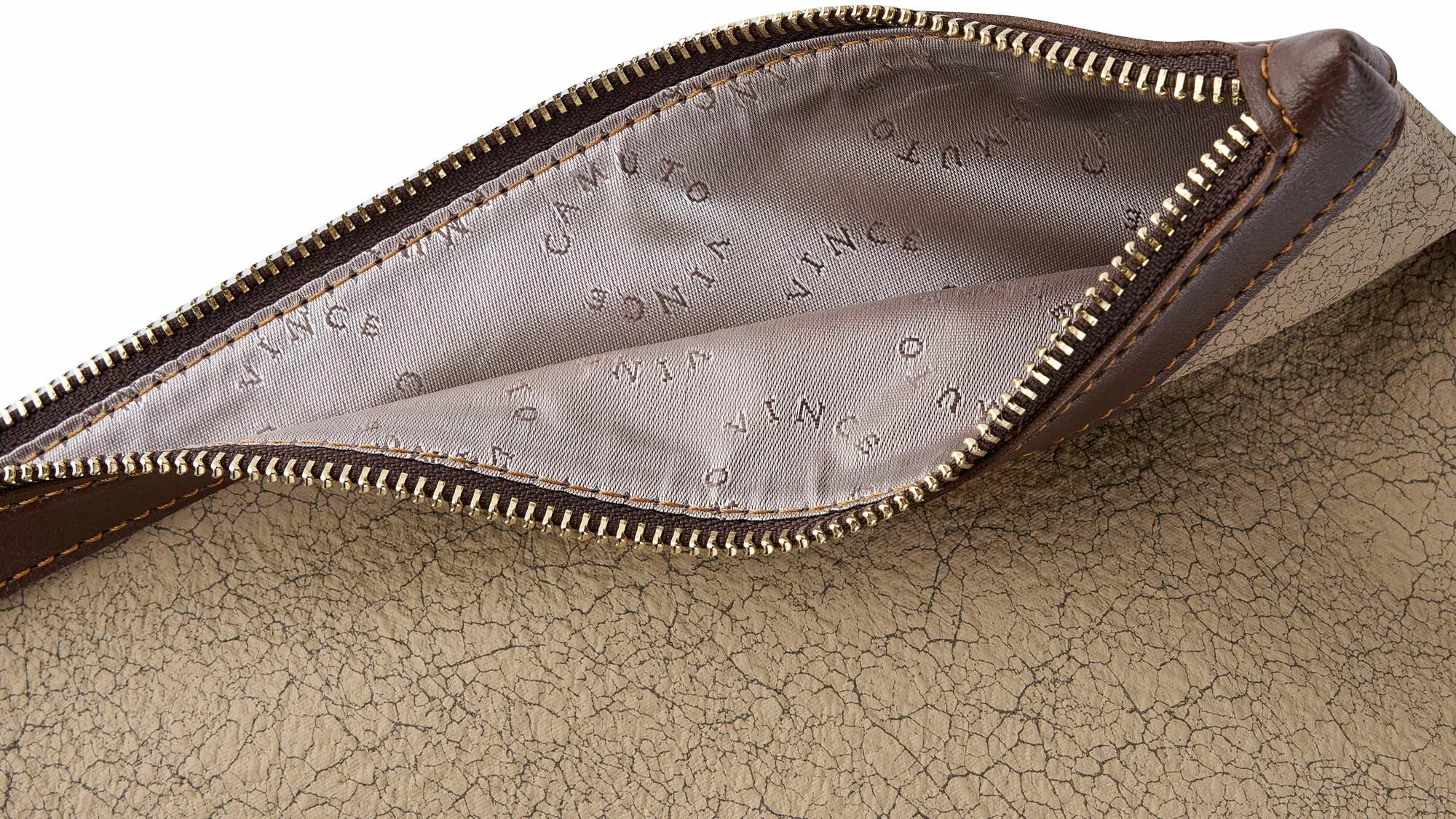 Çantë dore clutch, ngjyrë kafe, Vince Camuto, Terni