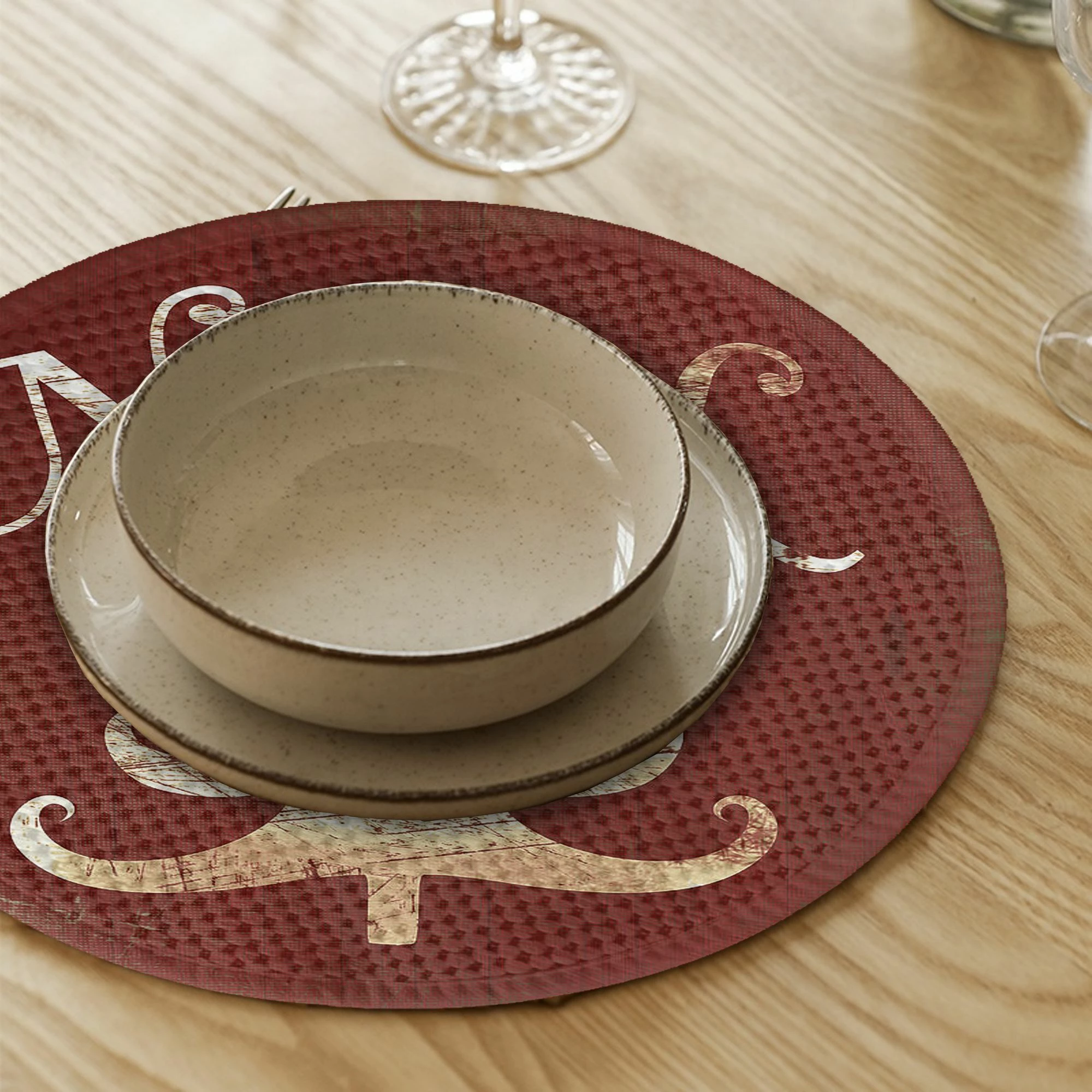 Set nënshtrues tavoline Hermia Concept, shumëngjyrësh, 2320Supla, 4 copë