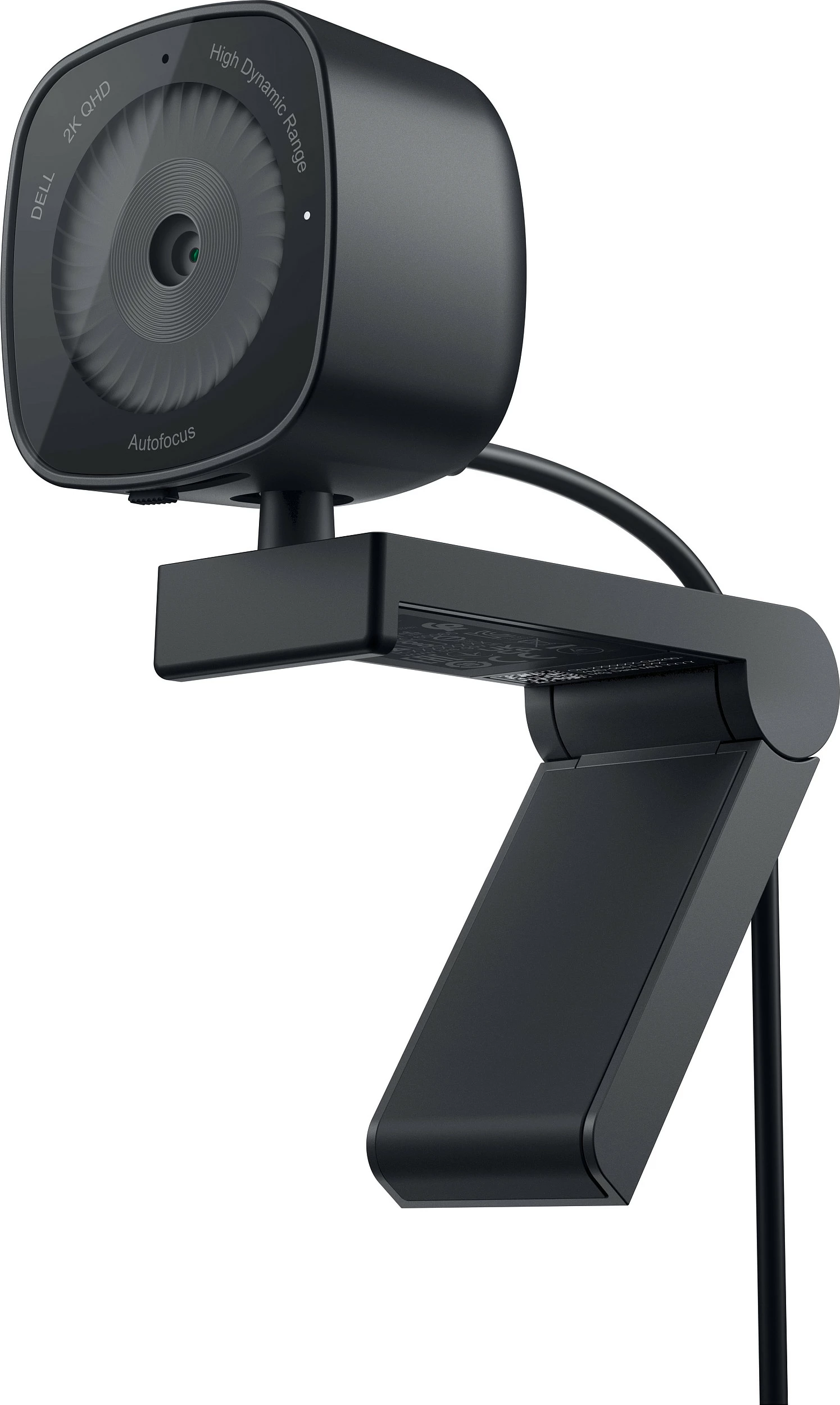 Webkamerë DELL WB3023, 2K QHD 2560x1440, 60fps, USB 2.0, me mikrofon, e zezë