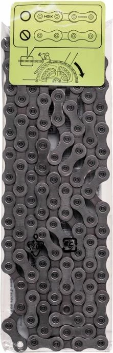 Zinxhir biçiklete Shimano, gri