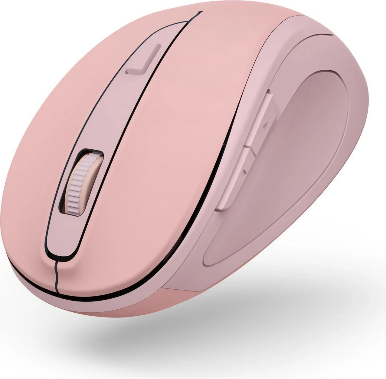 Maus Hama WM-400, wireless, 1600 DPI, 6 butona, rozë