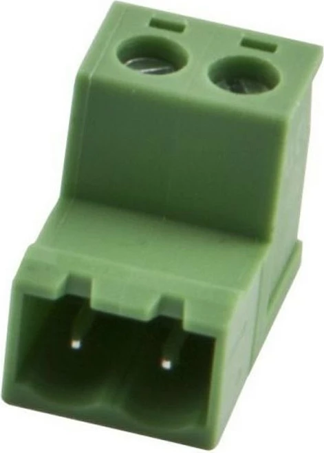 Konektor ndriçimi Synergy21 94359, 2-pin, i gjelbër