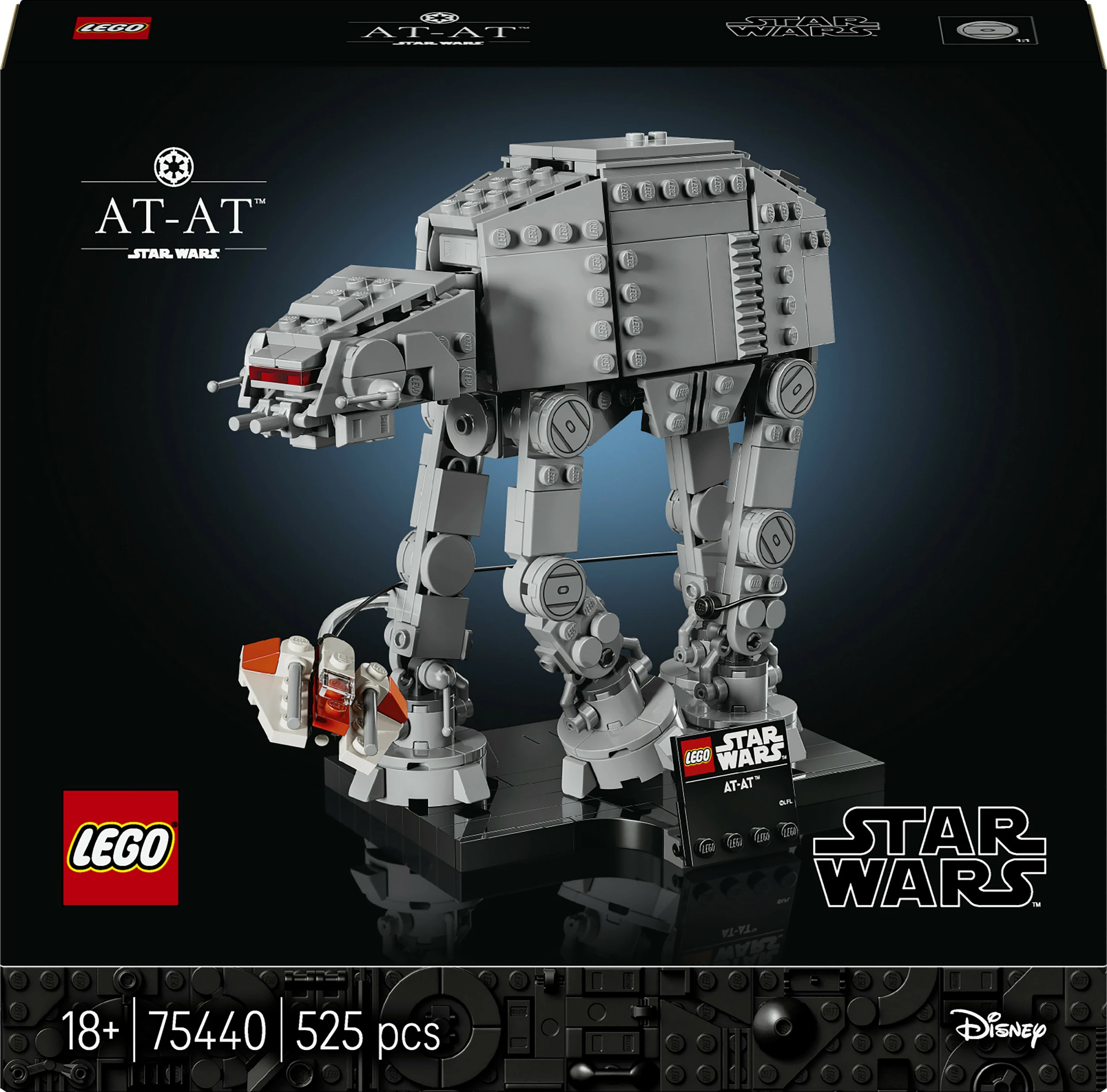 Set ndërtimi LEGO Star Wars AT-AT 75440, 525 copë, 18+, shumëngjyrësh