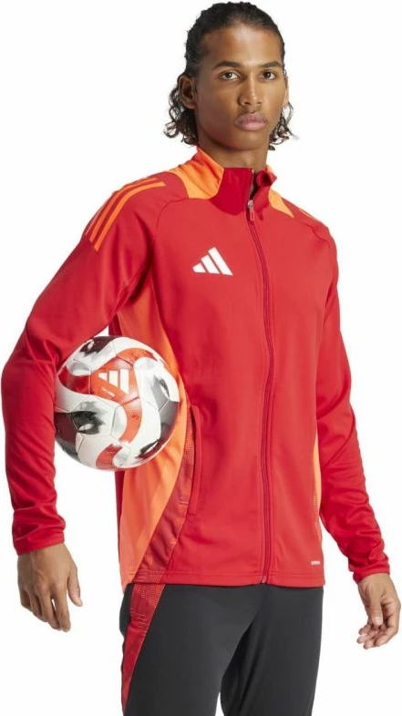 Duks adidas për meshkuj, të kuqe dhe portokalli