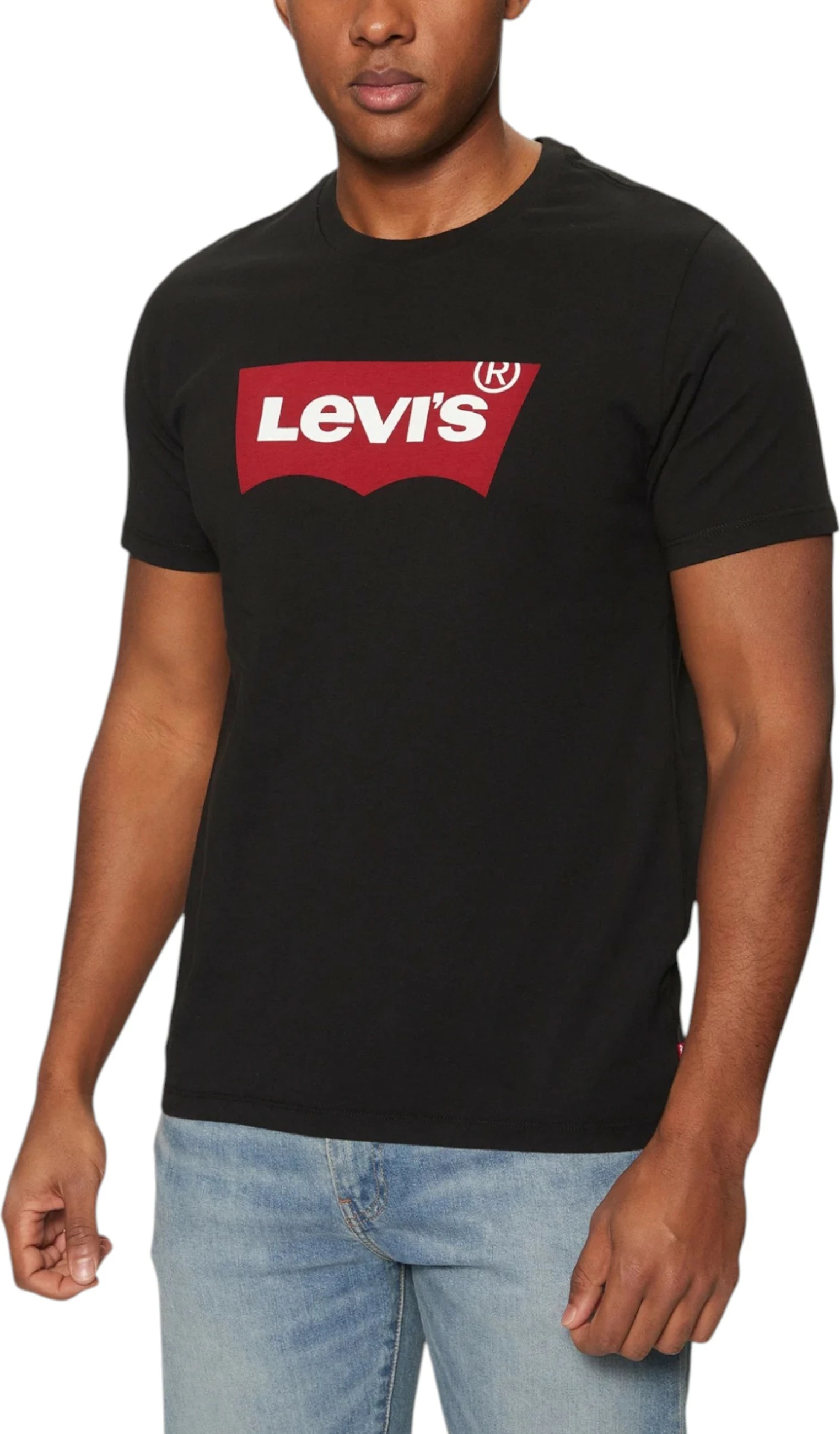 Maicë për meshkuj Levi's Housemark Tee 17783, e zezë [Madhësia: XXS]