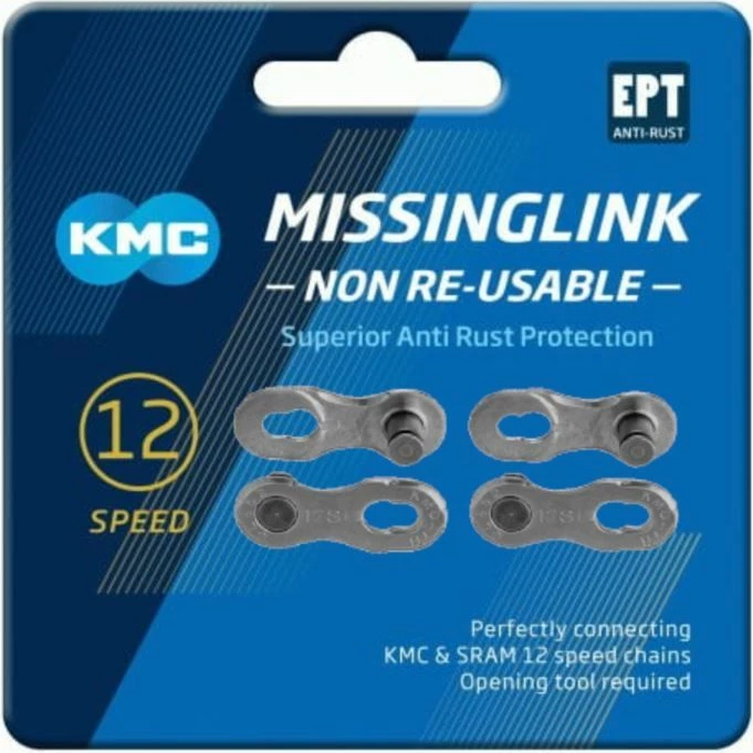 Lidhëse zinxhiri për biçikletë KMC, argjend