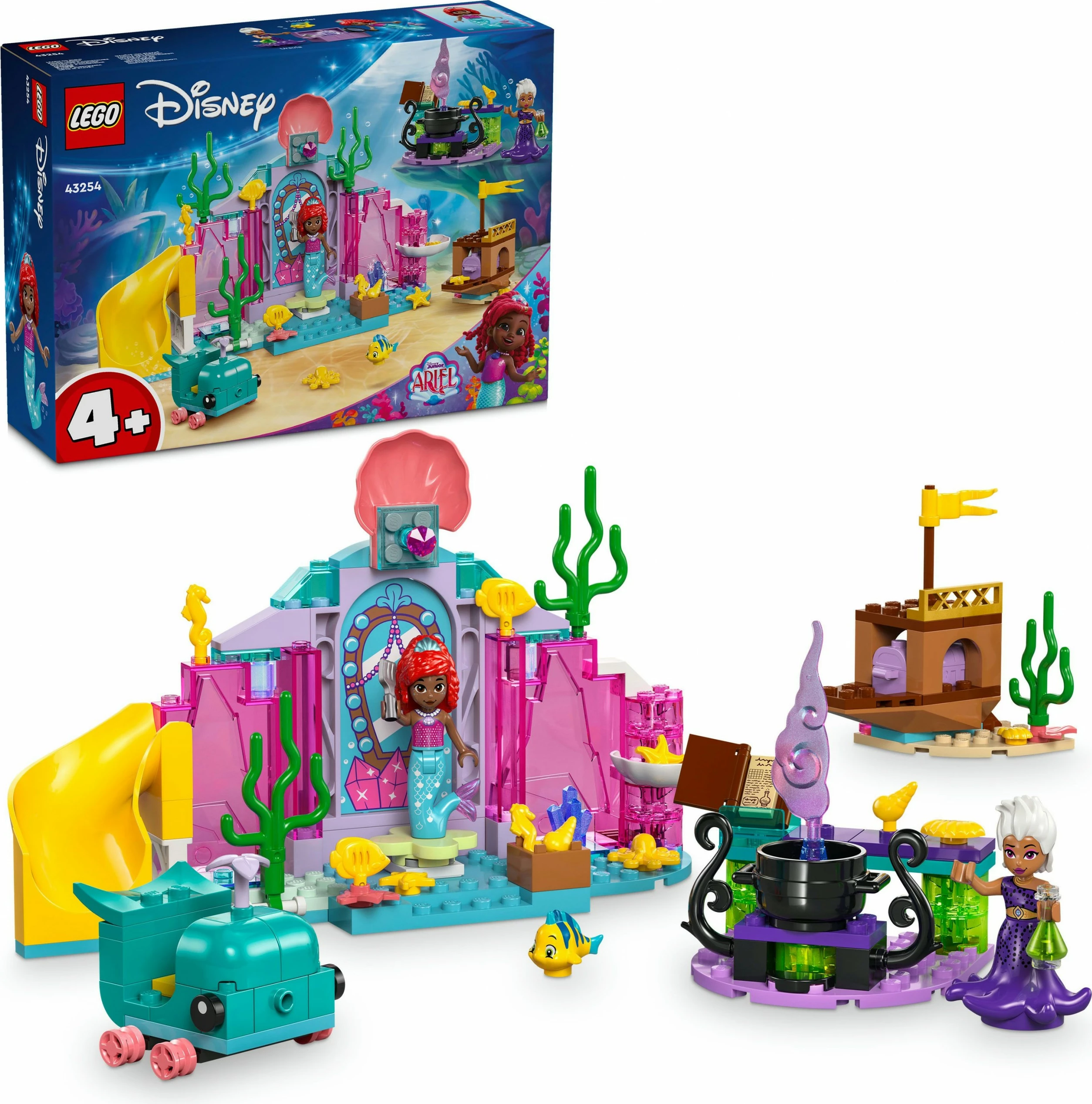 Set ndërtimi LEGO Disney 43254 Arielles Kristallhhle, shumëngjyrësh